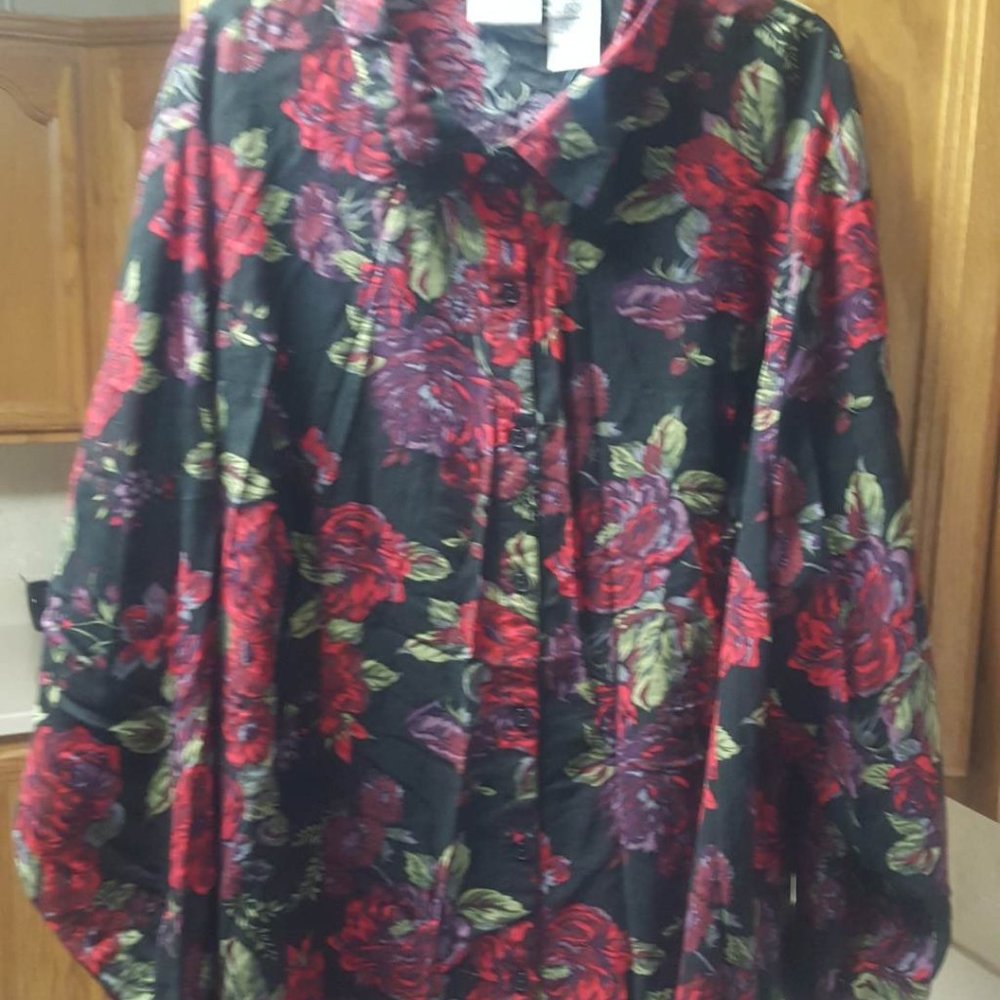 WHITE STAG WOMENS TOP SIZE 4X
